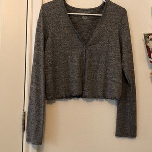 American Eagle button up sweater